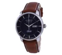 Zeppelin Atlantic Blue Dial Leather Automatic Steel 100M Men's Watch Z84663