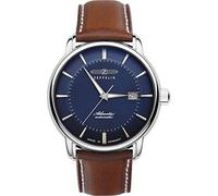 Zeppelin Atlantic Mens Analogue Automatic Watch with Leather Bracelet 8452-3
