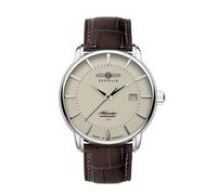Zeppelin Atlantic Leather Strap Full Luminous Dial Automatic 84605 Mens Watch