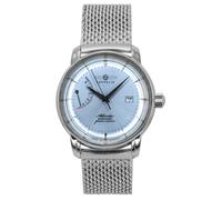 Zeppelin Atlantic Stainless Steel Ice Blue Dial Automatic 8462M6 Men's Watch