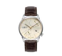 Zeppelin Automatic 7366-5 Watch Mens Analogue Quartz Watch with Leather Bracelet 7366-5