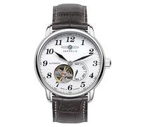 Zeppelin Automatic 7666-1 Watch Mens Analogue Automatic Watch with Leather Bracelet 7666-1