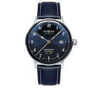 Zeppelin Automatic Men's Watch Hindenburg LZ129 Dark Blue 8056-3