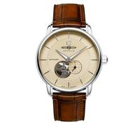 Zeppelin Automatic Watch Series LZ 120 Lake Constance with Crocodile Look Leather Strap 8166 in Various Colours