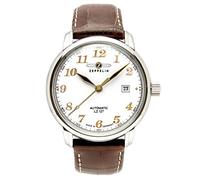 Zeppelin Count Mens Analogue Automatic Watch with Leather Bracelet 7656-1