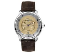 Zeppelin Friedrichshafen 8556-5 Men's Watch Automatic with Brown Leather Strap, Strap.