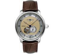 Zeppelin Friedrichshafen Automatic 85665 - Man - 40 mm - Analogue - Automatic - Mineral Glass Beige 20 mm