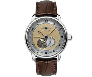 Zeppelin Friedrichshafen Automatic 85665 - Man - 40 mm - Analogue - Automatic - Mineral Glass Beige 20 mm