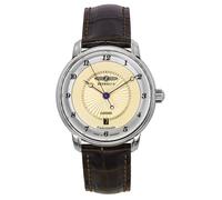 Zeppelin Friedrichshafen Gold Tone Dial Automatic Dress Men's Watch 85565