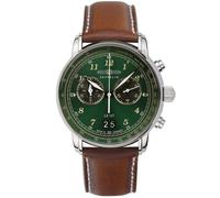Zeppelin Graf Swiss Movement 86844 - Man - 40 mm - Analogue - Quartz - Mineral Glass Green 20 mm