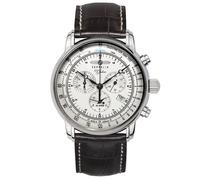 Zeppelin 7680-1 100 Years Zeppelin Alarm Chronograph Mens Watch 42mm 5ATM