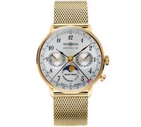 Zeppelin Hindenberg 7039M1 - Unisex - 36 mm - Analogue - Quartz - Mineral Glass White 36 mm