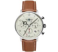 Zeppelin Hindenburg LZ 129 Solar 80865 - Man - 41 mm - Quartz - Mineral Glass Beige 20 mm