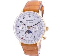 Zeppelin Hindenburg LZ 129 Moon Phase Day/Date 70391 Quartz 30M Womens Watch
