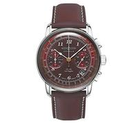 Zeppelin LZ126 Los Angeles Chronograph Burgundy Dial Quartz 76146 Men's Watch
