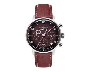 Zeppelin lz129 Hindenburg Mens Analogue Quartz Watch with Leather Bracelet 8086-2n