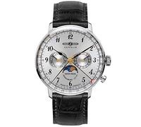Zeppelin 7036-1 Hindenburg Moonphase Hesalite Crystal Watch