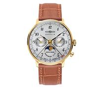 Zeppelin Hindenburg LZ 129 Moon Phase Day/Date 70391 Quartz 30M Womens Watch
