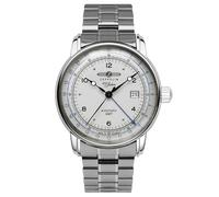 Zeppelin 100 Year Automatic GMT 8666MB1 - Man - 42 mm - Analogue - Automatic - Mineral Glass Silver 20 mm