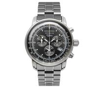 Zeppelin Men's Watch 100 Years Zeppelin Steel/Black 7680MB-2