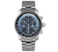 Zeppelin Men's Watch 100 Years Zeppelin Steel/Blue 7680MB-3