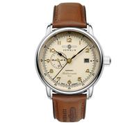 Zeppelin Méditerranée 1921 Automatic (40mm) Beige Dial/Brown Leather Strap 9668-5