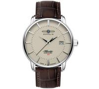 Zeppelin Men's Watch Automatic Atlantic Braun/Beige 8460-5