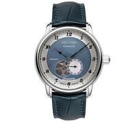Zeppelin Friedrichshafen Blue Open Heart Dial Automatic 85663 Mens Watch