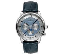 Zeppelin Men's Watch Friedrichshafen Moon Phase Blue 8536-3