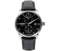 Zeppelin New Captains Line Swiss Made 86222 - Man - 42 mm - Analogue - Automatic - Mineral Glass Black 20 mm