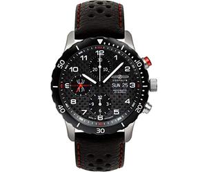 Zeppelin Night Cruise Mens Analogue Automatic Watch with Leather Bracelet 7216-2