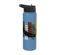 Zeppelin Retro Pilot Airship Vintage Stainless Steel Insulated Water Bottle
