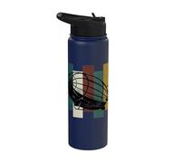 Zeppelin Retro Pilot Airship Vintage Stainless Steel Insulated Water Bottle