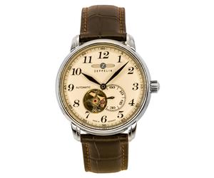 Zeppelin Series LZ127 Graf 7666-5 76665 Automatic Germany Made Men's Watch