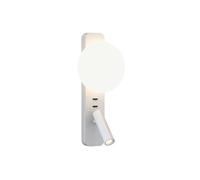 Zeppo Reader Wall Lamp Matt White
