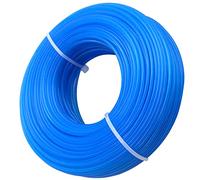 Zeqeey Grass Strimmer Line Diameter 1.6mm Length 100m Nylon Round Rope Grass Weed Trimmer String Line for Park Garden Yard Field Lawn, Blue