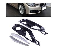 ZEQIMWL Car Front Bumper Fog Light Grille Trim Accessories 51117300739 51117300740 For B&MW 3 Series F30/F31 2012 2013 2014 2015