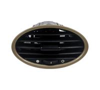 ZEQIMWL Car Front Dash Panel Air Conditioning Outlet Vent Grille For Ford For Focus MK2 2005-2013 4M51-A014L21-AD 4M51-A014L21-ADC Car Air Conditioning Vent Grille(Gold)