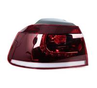 ZEQIMWL For VW For Golf 6 R20 GTD GTI 2008 2009 2010 2011 2012 2013 Car Tail Light Reverse Brake Rear Bumper Lamp Wthout Rhythm Car taillights(Outside Left)
