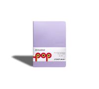 Zequenz POP Notebook Purple Rain B6 Size Ruled 120 Pages Soft Cover 12.5x17.8cm, 80gsm Lighter in Weight 360 Degree Openable Flexible Roll Up Journal for Writing Sketching Fountain Pen Friendly