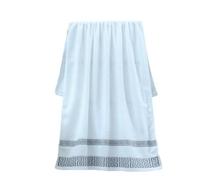 ZERAOKE White Blue Black Grey Large Quick Dry Light Bathroom Shower Bath Towel for Home Gym Pool Beach Travel-White-70 X 140 Cm/27.5 X 55 in