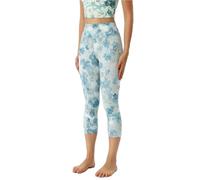 ZERAOKE Women Fitness Capri Yoga Pants,3/4 Length Print 4-Way Stretch Athletic Leggings for Gym Pilates Running, Color 5, XL