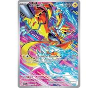 Zeraora 151/142 Illustration Rare Pokemon Card (SV Stellar Crown) + TitanCards Toploader