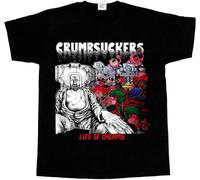 ZeraPh Unisex-Adults T-Shirt XXL Black Cartoon Pattern Crew Neck Short Sleeve T-Shirt