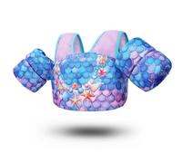 Zeraty Kids Swim Vest for Toddler Floaties Children Swim Arm Band with Shoulder Harness Arm Wings,Swimming Aids Jacket for 20-50 lbs/2-6 Years Old Boys/Girls