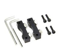 Zerberoxyz 2PCS/kit Upgrade Aluminum Alloy Z axis Stepper Motor Mount Rack for Ender-3/Ender 3 Pro/CR-10 Series 3D Printer Parts