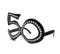 Zercart Birthday Glasses,Novelty Birthday Eyeglasses,50th Birthday Party Eyeglasses,Funny Costume Sunglasses,Anniversary Party Glasses,for Birthday Decorations Celebration Party Favors