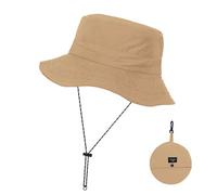 Zercart UPF 50 Sun Hats Wide Brim Hat, Foldable Unisex Hat Breathable UV Protection Summer Hat with Adjustable Chin Strap, Safari Hat Bucket Hat for Hunting Hiking Camping Fishing Khaki