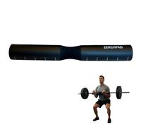 ZerchPad Barbell Pad Squat Pad Designed Specifically for Zercher Squats - Great for Zercher Squats, Front Squats and Hip Thrusts - Extra Long Length-Fit Standard and Olympic Bars Perfectly
