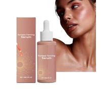 Zeria Sunless Tanning Drops - ZERIA Drops to Naturally Boost Melanin, Enhancing Your Natural Skin Tone for A Genuine, Sun-Kissed Glow - Without The Sun Damage (1PC)